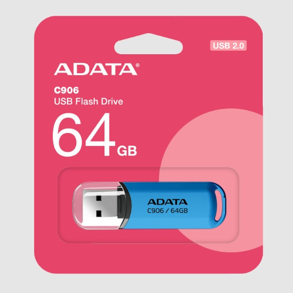 Memoria Adata 64GB USB 2.0 C906 Azul