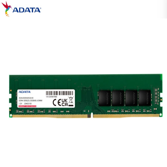 Memoria Adata 8GB DDR4 3200Mhz U-DIMM AD4U32008G22-SGN