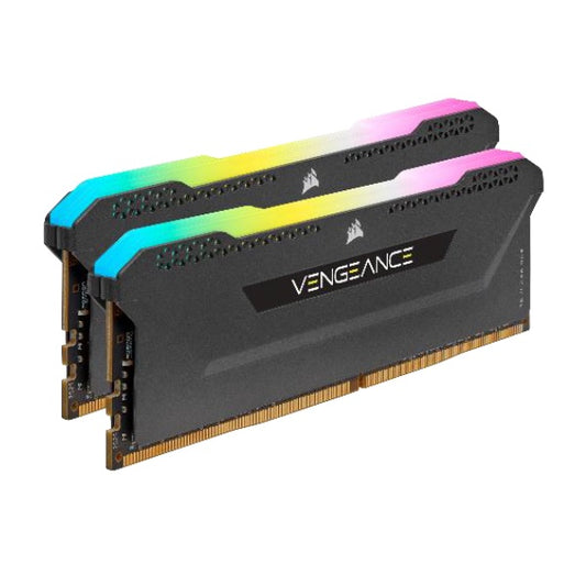Memoria Corsair 16GB 3600Mhz (2x8GB) DDR4 VENGEANCE RGB PRO SL C18 Negro