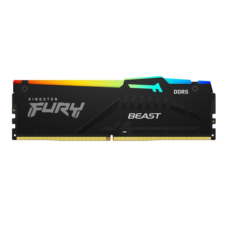 Memoria Kingston 16GB DDR5 6000Mhz Fury Beast RGB XMP/EXPO KF560C36BBE2A-16