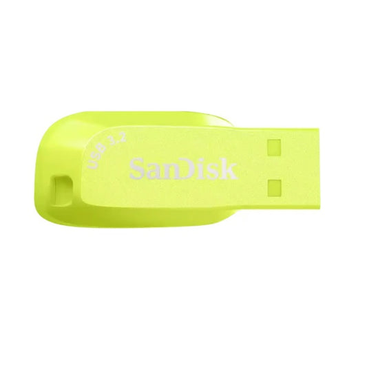 Memoria SanDisk 64GB USB 3.2 Evening Primrose verde fosfo Ultra Shift