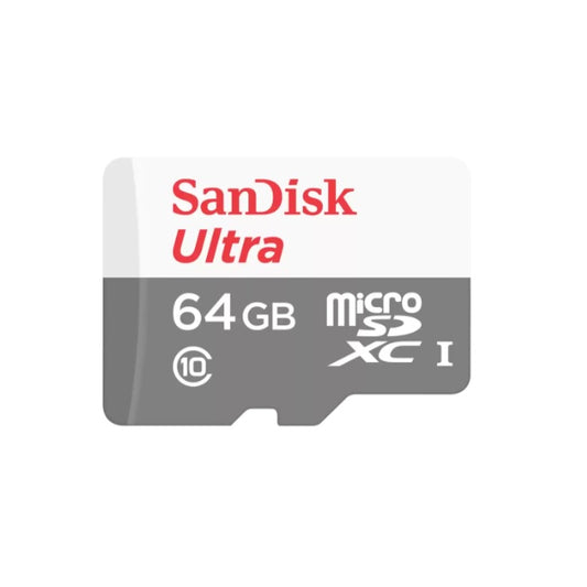 Memoria Micro SD 64GB SanDisk UHS-I Clase 10 con adaptador