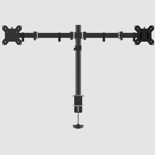 Soporte de escritorio Naceb para 2 monitores modelo NA-0211 color Negro