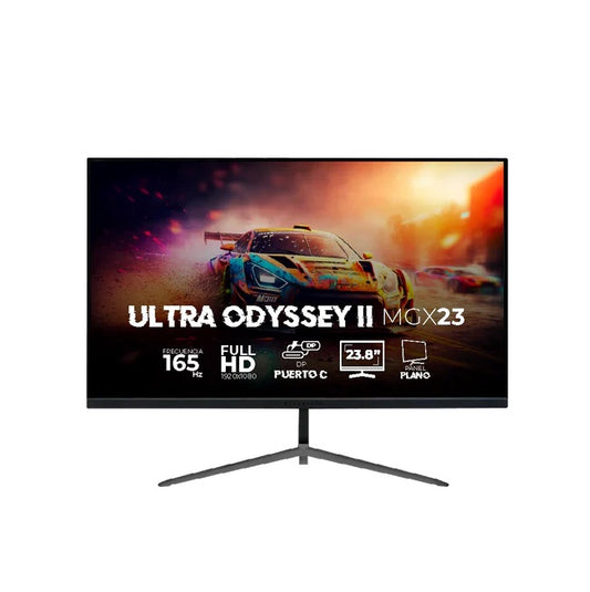 Monitor Balam Rush Ultra Odyssey II MGX23 IPS 23.8 pulg plano Negro Full HD 1MS 165Hz HDMI + DP + TYPE-C 15W + 3.5mm