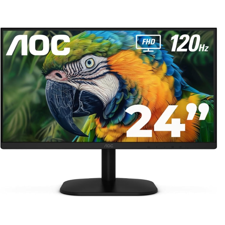 Monitor AOC 23.8 pulg 1920*1080 120Hz HDMI/VGA 24B35H3 negro