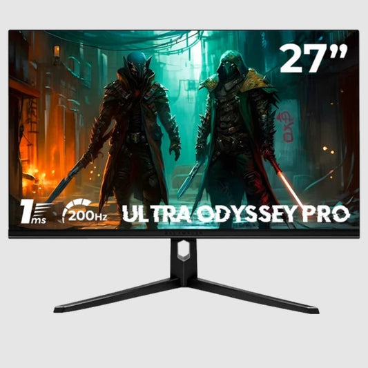 Monitor Balam Rush 27 IPS Ultra Odyssey Pro MGP27P plano Negro Full HD 1MS 200Hz 2xHDMI 1xDP