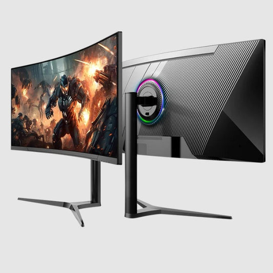 Monitor Balam Rush 34 Gamer Curvo Extreme Earth Plus MGM34P VA Negro UWQHD R1500 1MS 165Hz 2xHDMI 2xDP