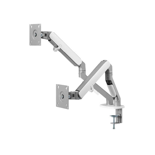 Soporte de Escritorio Acteck Enforce Motion SM626 Articulado para 2 Monitores Vesa de 75x75mm 100x100mm