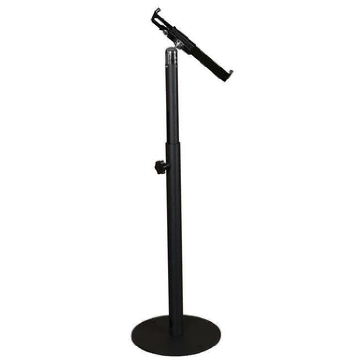 Soporte de piso Brobotix para tableta antirrobo Universal de 10 a 13 Pulg 406856 color Negro