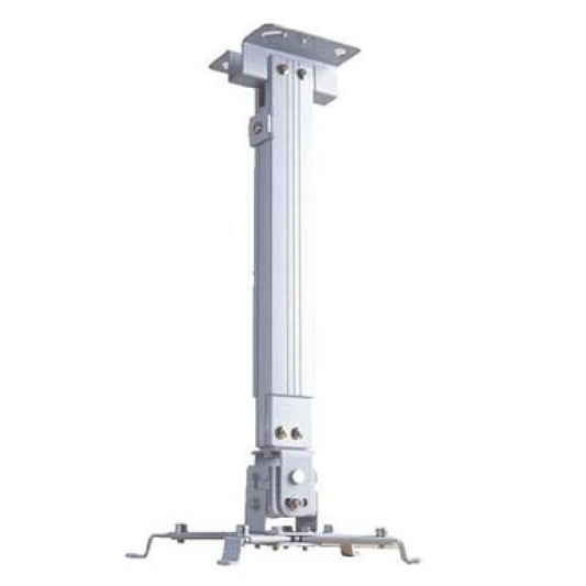 Soporte universal Brobotix para proyector expandible pared y techo 577012 de 70cm a 120cm color Blanco