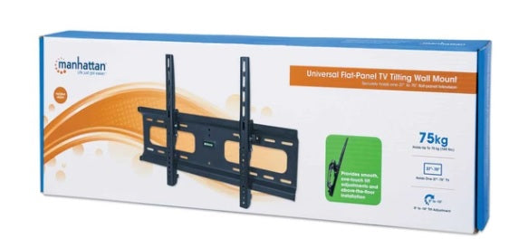 Soporte Manhattan para TV 37 a 70 pulgadas 75KG en pared con inclinacion pantallas planas