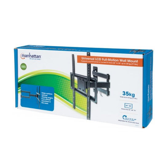 Soporte Manhattan para TV 32 a 55 pulgadas 35KG en pared articulado pantallas planas o curvas