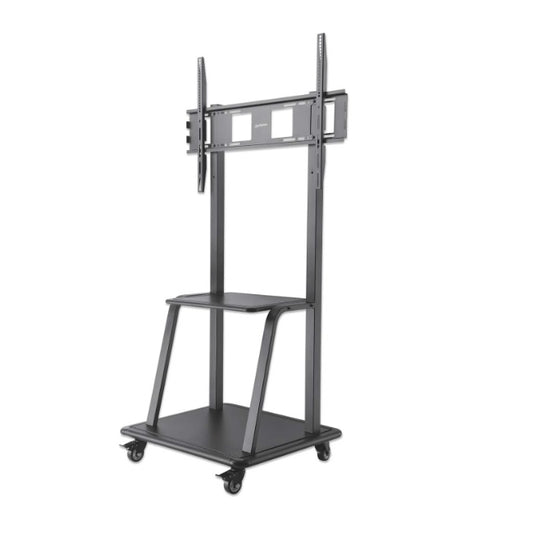 Soporte Manhattan para TV 37 a 100 pulgadas 150KG tipo carro alta resistencia Negro
