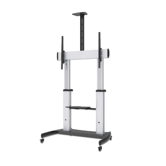 Soporte Manhattan para TV 60 a 100 pulgadas 100KG Tipo Carro Plata