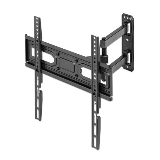 Soporte Manhattan para TV 32 a 55 pulgadas 45KG en pared ajuste para inclinacion giro y nivelacion posterior a la instalacion