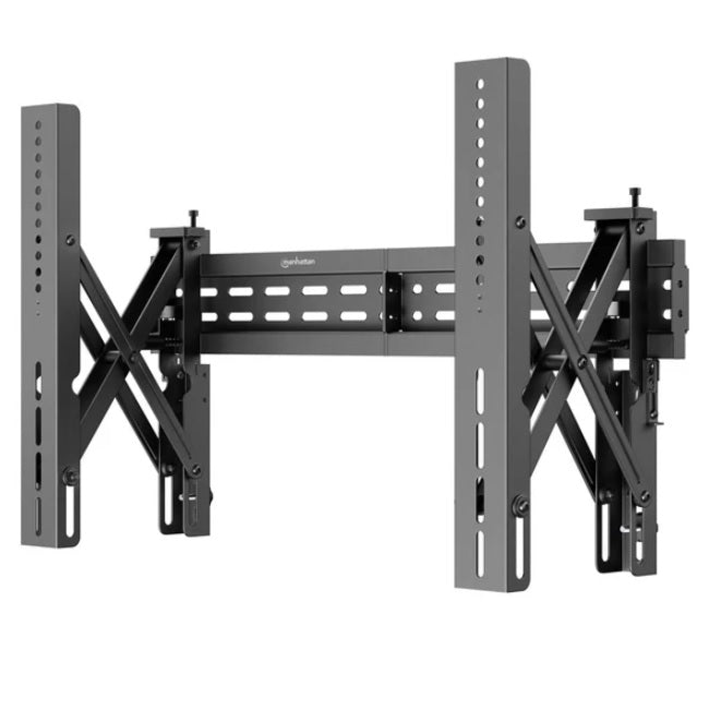 Soporte Manhattan para Videowall 37 a 70 pulgadas 70KG con sistema Pop-Out en pared bloqueo antirrobo