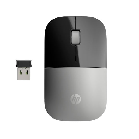 Mouse inlámbrico HP Z3700 1200DPI bat AA Windows/ plata/negro