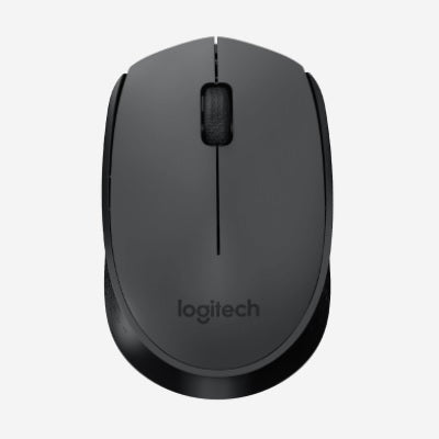 Mouse Logitech M170 Inalambrico negro/gris