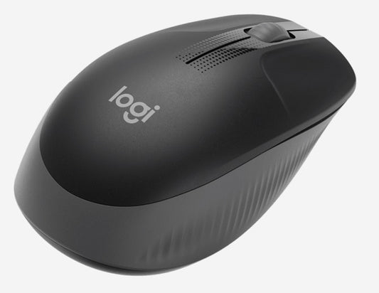 Mouse Logitech M190 Gris Inalambrico DPI 1000 3xBotones Alcance 10m Compatible con Windows macOS Chrome OS Linux