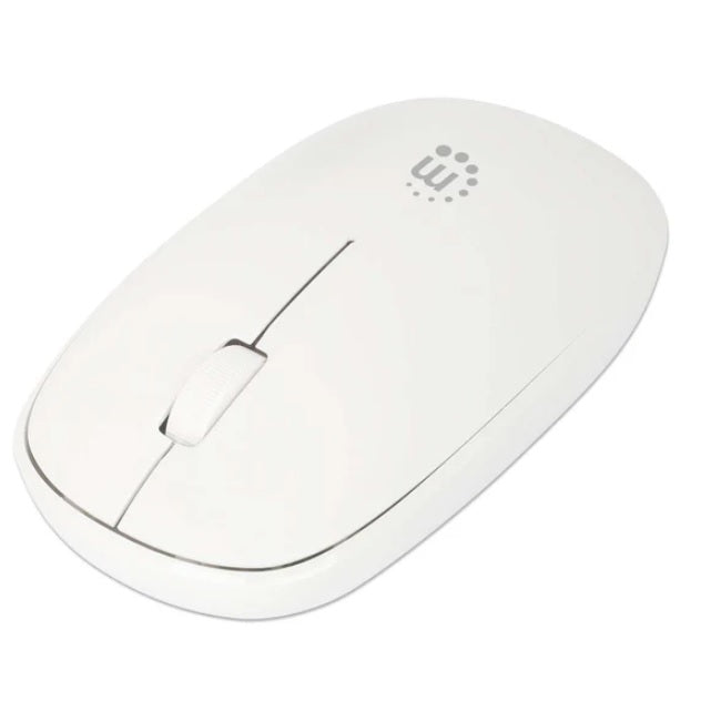 Mouse Manhattan Optico Inalambrico Blanco 2.4G