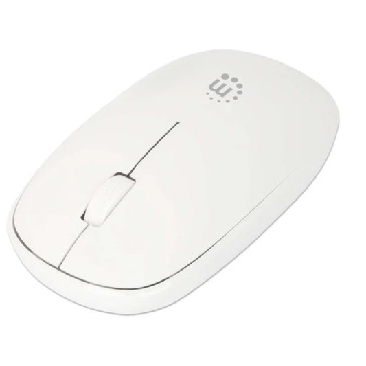 Mouse Manhattan Optico Inalambrico Blanco 2.4G