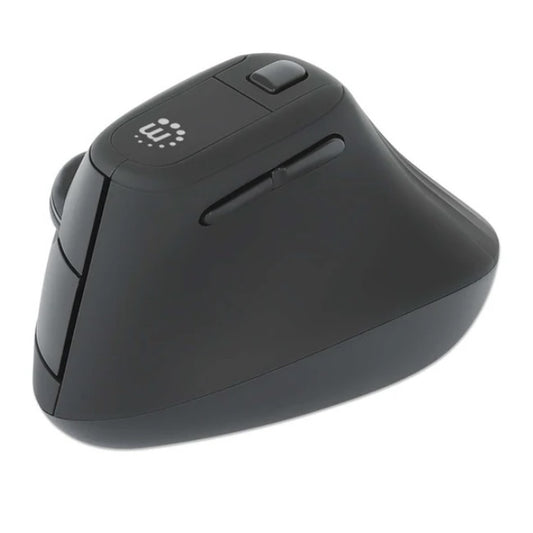 Mouse Manhattan Optico inalambrico Vertical negro 2.4G