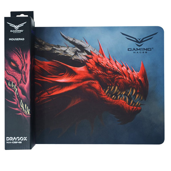 Mousepad XL gamer Naceb Dragon X multicolor 24x31.6 CM modelo NA-0945