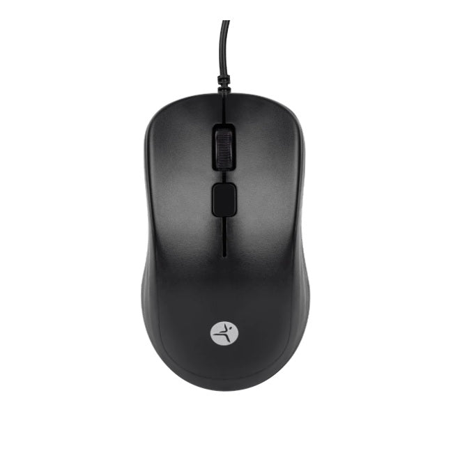 Mouse Techzone alambrico negro 1200DPI