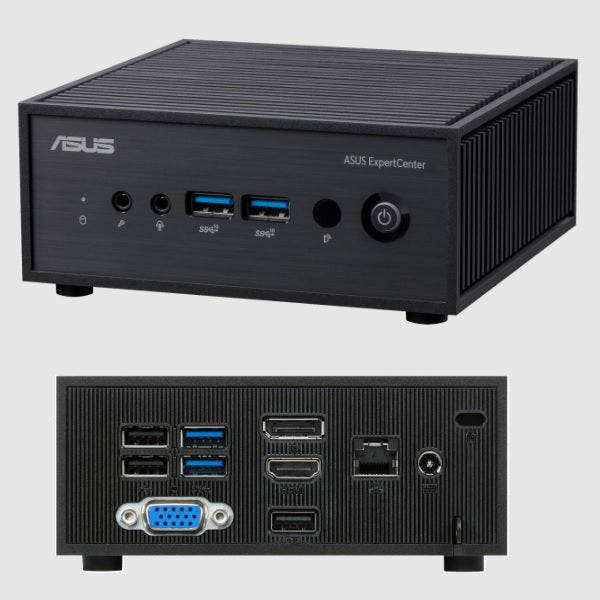 Computadora ASUS Barebone PN42 Intel N100 1xDDR4 hasta 16GB solo M.2 1xHDMI 1xDP
