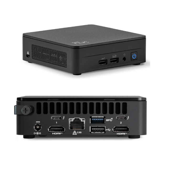 Computadora ASUS Mini PC NUC 13 Intel Core i7 1xSODIMM DDR4 2xHDMI 2xUSB 2.0 3xUSB 3.2 1xEthernet