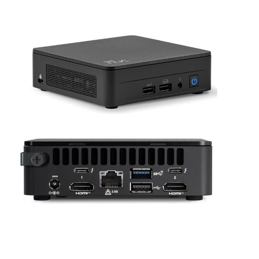 Computadora ASUS Mini PC NUC 13 Intel Core i7 1xSODIMM DDR4 2xHDMI 2xUSB 2.0 3xUSB 3.2 1xEthernet