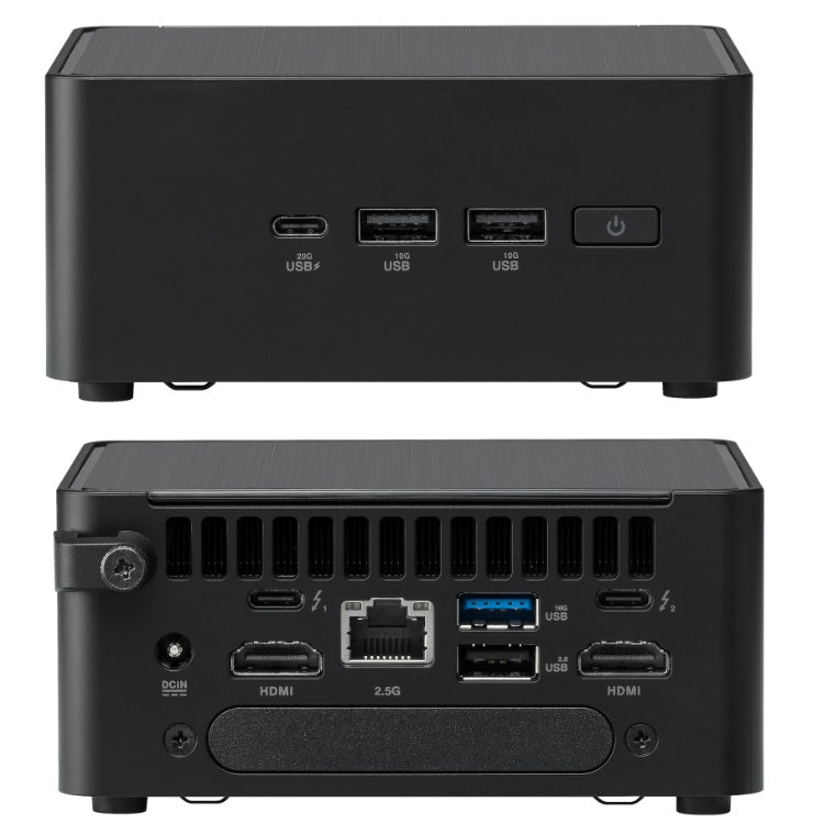 Computadora Asus Mini PC NUC 14 PRO Core Ultra 7 155H 2xSODIMM DDR5 2xHDMI 2xDP