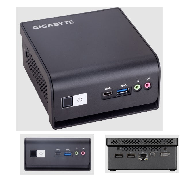 Computadora Barebone Gigabyte BRIX Celeron N4500 6w 1xDDR4 WI-FI HDMI Bluetooth GB-BMCE4500C