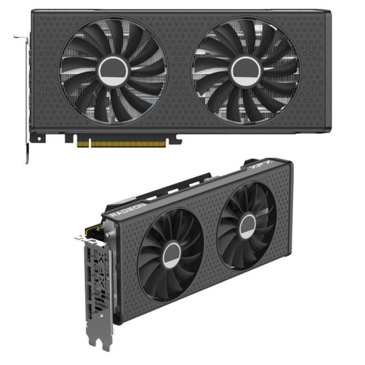 Tarjeta de video XFX 12GB AMD Speedster SWFT 210 Radeon RDNA3 2xfan GDDR6 1xHDMI 3xDP RX-77TSWFTFP Core Edition