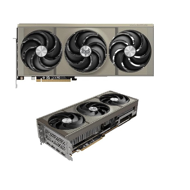 Tarjeta de video Sapphire 16GB NITRO AMD RADEON RX 9070 XT 3xFan GDDR6 2xHDMI 2xDP 11348-01-20G