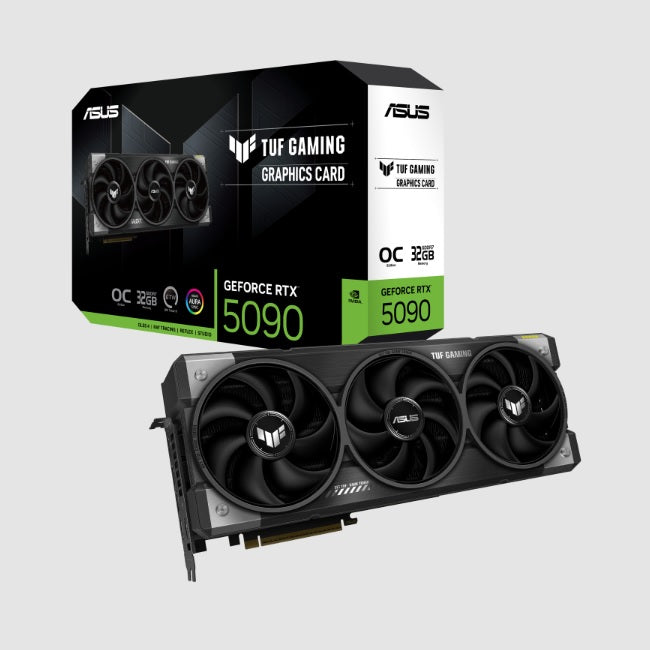 Tarjeta de video Asus 32GB GeForce RTX 5090 TUF GAMING 3xfan GDDR7 DLSS 4 OC 2xHDMI 3xDP TUF-RTX5090-O32G-GAMING