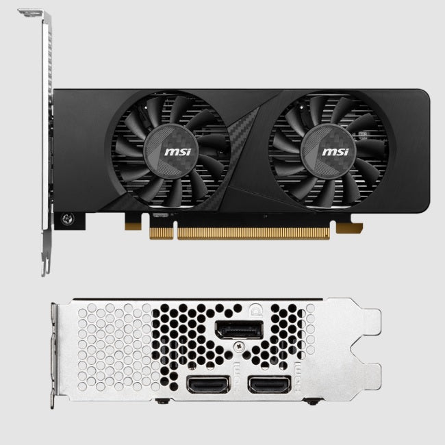 Tarjeta de video MSI 6GB GeForce RTX 3050 Low Profile 2xfan GDDR6 2xHDMI 1xDP
