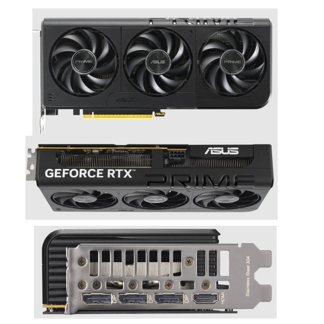 Tarjeta de video Asus 8GB GeForce RTX 5060 PRIME 3xfan DDR7 DLSS 4 1xHDMI 3xDP PRIME-RTX5060-O8G
