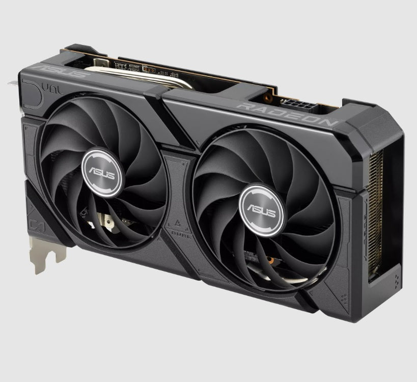 Tarjeta de video ASUS 8GB Radeon RX 7600 EVO GDDR6 1xHDMI 3xDP 2xFan DUAL-RX7600-O8G-EVO