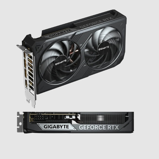 Tarjeta de video Gigabyte 8GB RTX 5060 TI WINDFORCE GDDR7 PCI-E 5.0 negro 1xHDMI 3xDP 2xFan GV-N506TWF2OC-8GD