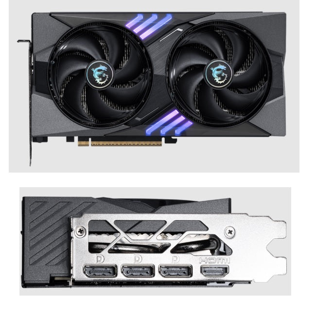 Tarjeta de video MSI 8GB RTX 5060 TI 8G GAMING OC 2xfan GDDR7 1xHDMI 3xDP