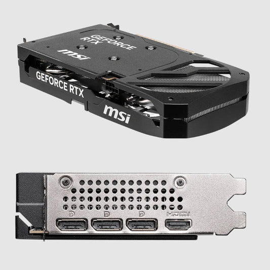 Tarjeta de video MSI 8GB GeForce RTX 5060 TI SHADOW PLUS 2xfan GDDR7 DLSS4 OC 1xHDMI 3xDP