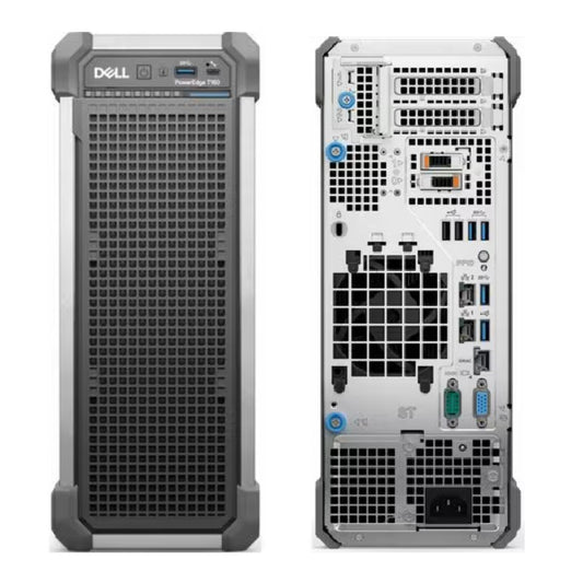 Servidor Dell PowerEdge T160 T160271_6315P116 Intel Xeon 6315P 2.8GHz 12M Cache 4C/4T 16GB 5600MT/s DDR5 2 TB 7.2K RPM SATA 6Gbps