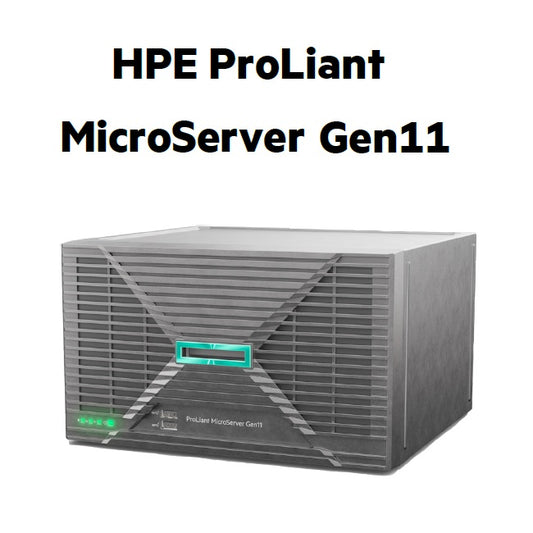 Servidor HPE Smart Choice Proliant Microserver G11 Intel Xeon E2434 4c 16GB 2TB (2*1TB) Fuente externa 180w LA