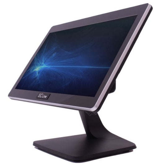 Terminal Punto de Venta Ec Line EC-VP-3100-256-WIN11 Monitor 15.6in AIO Touch Celeron J6412 Ram 8Gb 256 Gb SSD 4 USB Ethernet Serial RJ11 Negra 15.6 IN Wide Screen Win 10 OIT Enterprise