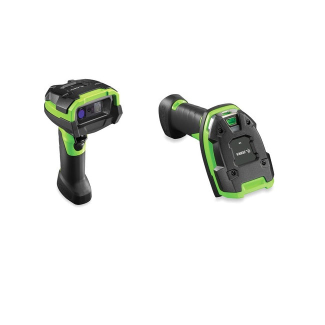 Lector de Codigo de Barras Zebra DS3608-XR3U4602ZVW Kit usb de motor de vibracion verde resistente 1d,2D