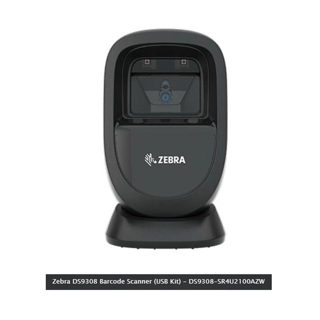 Lector de Codigo de Barras Zebra DS9308-SR4U2100AZW Imager 1D 2D Usb Negro Kit