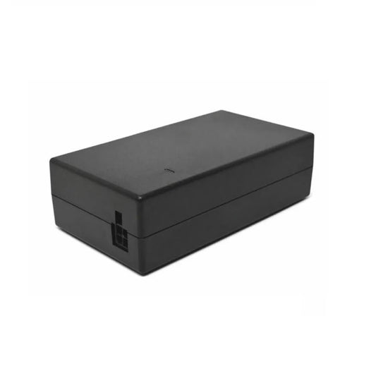 Fuente de alimentacion Zebra CA/CC de eficiencia de nivel VI funciona dentro de un rango de voltaje de 100-240 VCA. Suministra 12 V consumiendo 9 A lo que da