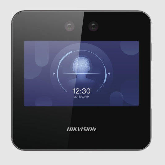 Checador Hikvision DS-K1A340-WX Checador Min Moe WiFi / Touch de Reconocimiento Facial Ultra Rápido para ASISTENCIA / 1500 Rostros / Reportes en Excel / Diseño Compacto y Facil de Configurar