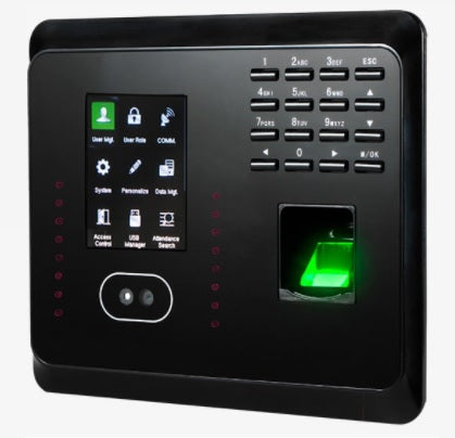 CONTROL DE ACCESO Y ASISTENCIA ZK MB360ID - / 1500 ROSTROS SIN CONTACTO / 2000 HUELLAS / 2000 TARJETAS / 100000 EVENTOS / TCPIP/